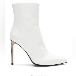 Rag & Bone WES White Ankle Boots